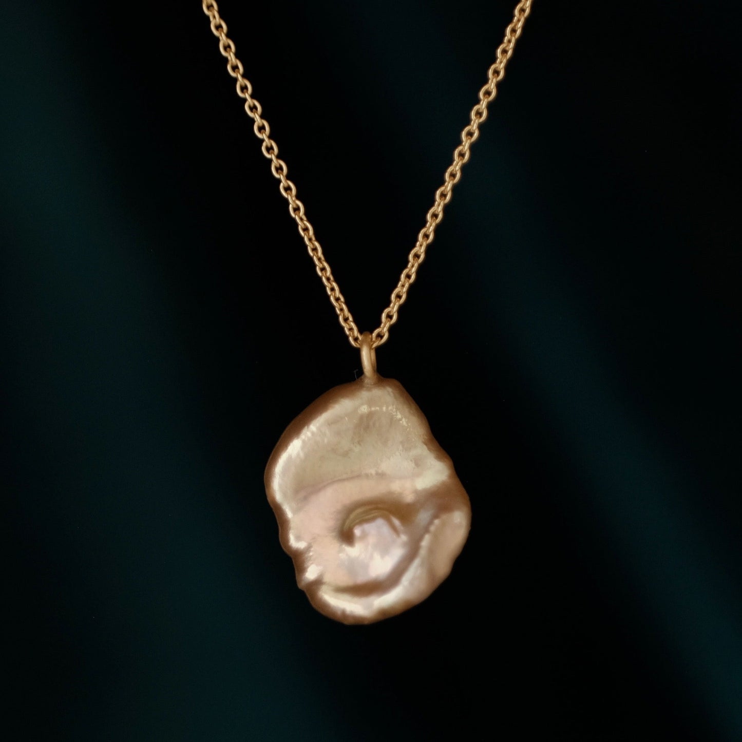 Keshi pearl necklace
