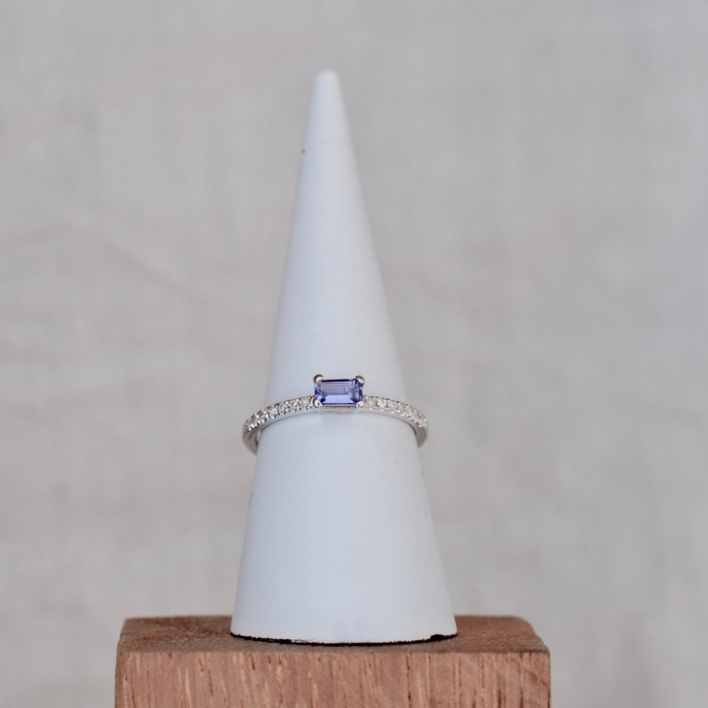 Celeste Tanzanite ring