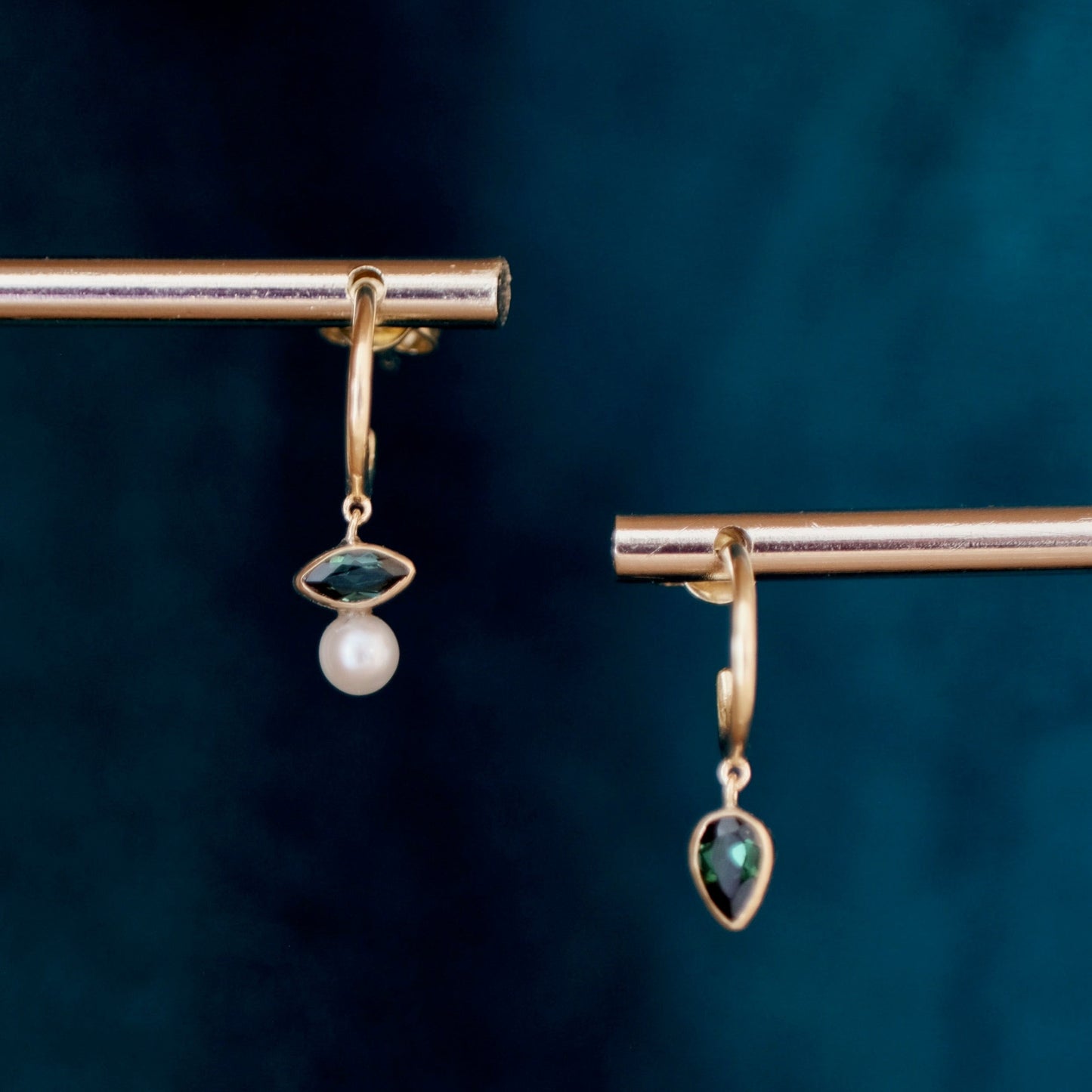 Eyecatcher asymmetric hoops