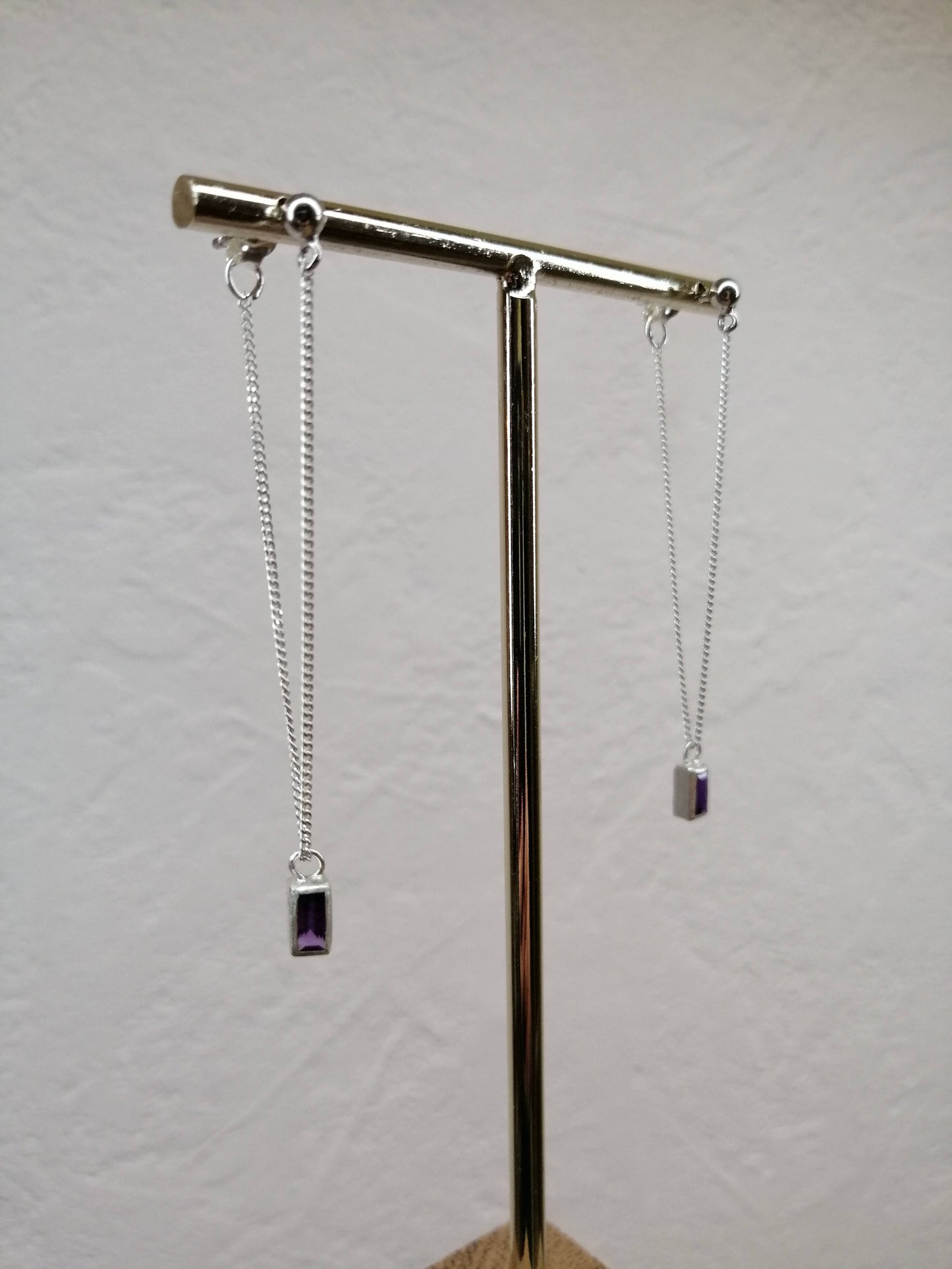 Alice Earrings Baguette