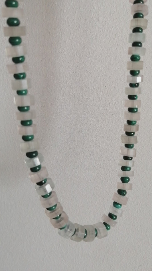 Matcha necklace